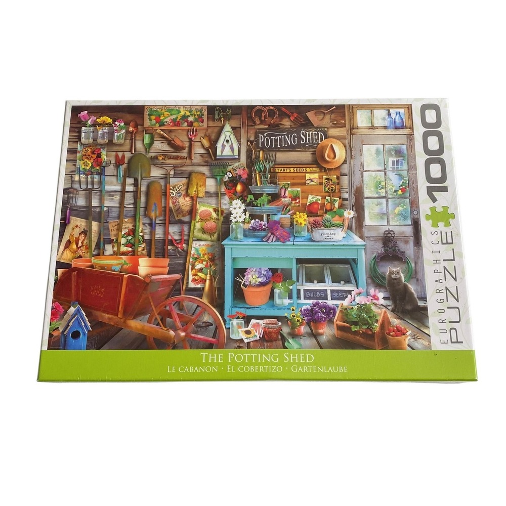Eurographics The Potting Shed 1000 Pieces Puzzle New